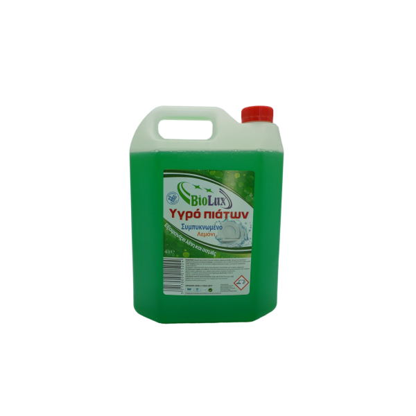 BioLux Υγρό Πιάτων 4 Lt