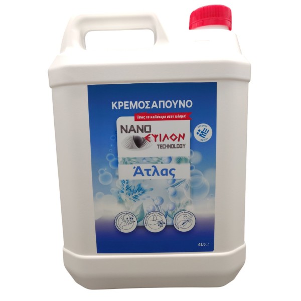 Nano Έψιλον Κρεμοσάπουνο Άτλας 4 Lt Nano Έψιλον Κρεμοσάπουνο Άτλας 4 Lt