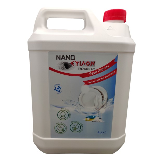 Νano Έψιλον Υγρό Πιάτων  4 Lt