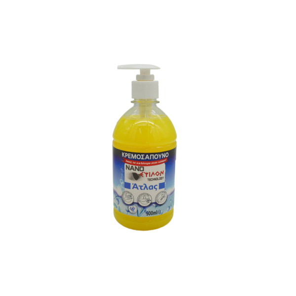 Nano Έψιλον Κρεμοσάπουνο Άτλας Αντλία 500 ml