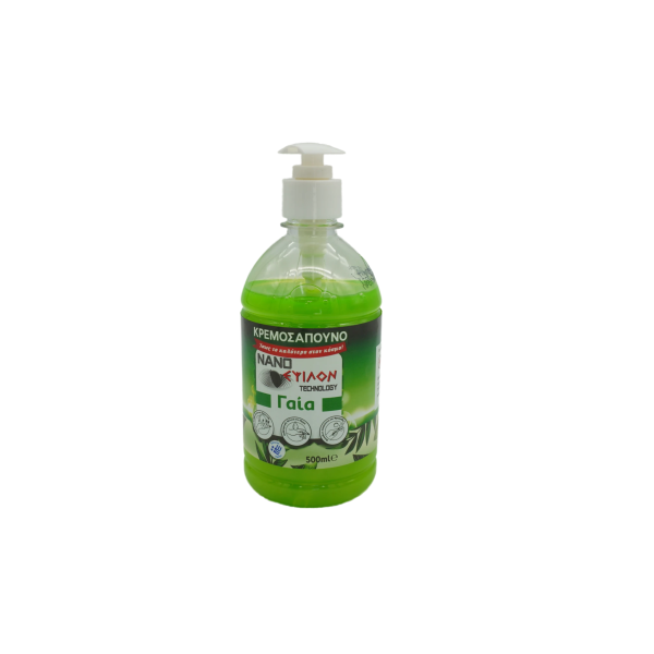 Nano Έψιλον Κρεμοσάπουνο Γαία Αντλία 500 ml
