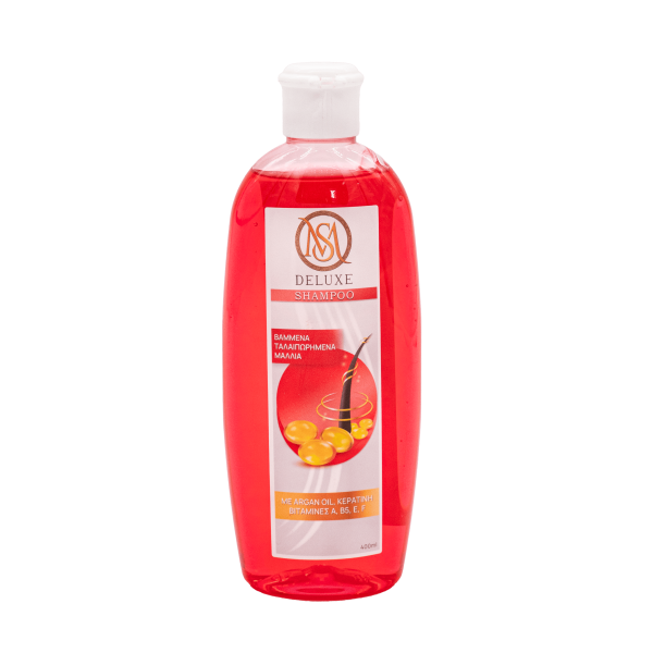 MS Deluxe Shampoo Βαμμένα και Ταλαιπωρημένα Μαλλιά 400 ml
