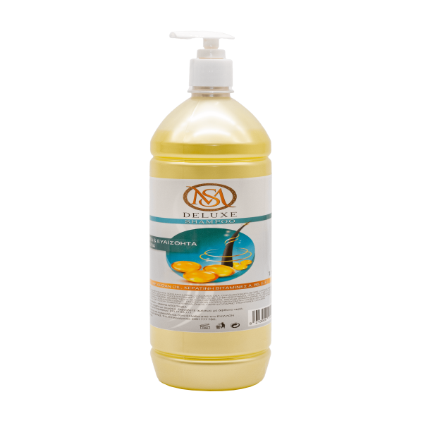 MS Deluxe Shampoo Λεπτά και Ευαίσθητα Μαλλιά 1 Lt